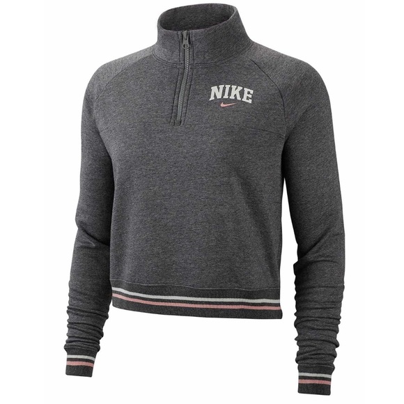 NWT Nike Varsity Fleece Crop Pullover SIZE LARGE - Picture 4 of 6